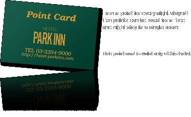 Earn a point for every night stayed! Ten points can be used for a voucher good for a free one-night stay in a single room.